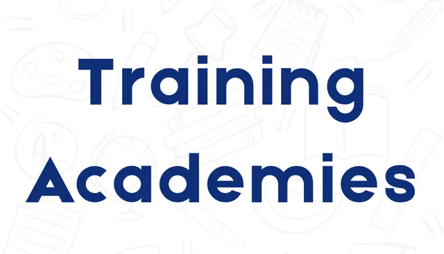 Training Academies MySkool workflow preview